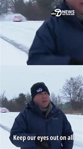 One driver lets us know what NOT to do when driving in the snow. For a full weather breakdown, including road conditions, visit WJLA.com #wjla #weather #dmv #snow