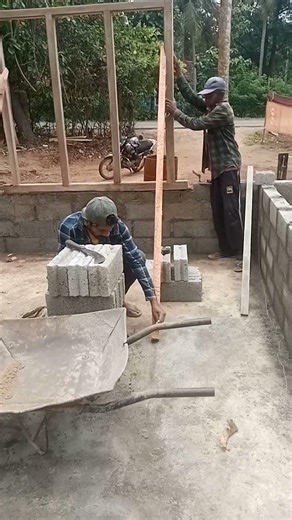 placing window frame on the wall , #shorts , #happyman , #subscribe , #construction , #amazing