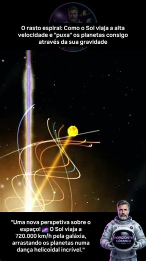 O VERDADEIRO MOVIMENTO DO SISTEMA SOLAR #astronomia #ciência #universo