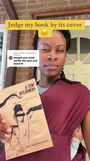 Replying to @Bitter ToastMarket I knew I struck gold when I decided my book would be titled “Not A Monolith”, seriously I wouldn’t even speak the name to anyone until I had completed my first proof of the collection. When it came to the cover, I knew I wanted something feminine, proactive and undeniably black. Safe to say I got all 3 😌 #notamonolith #blackafbooktok #bookrecommendations #poetrybook #viralvideo