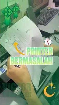 Printer kamu mengalami masalah seperti ini?? #shorts #service #repair