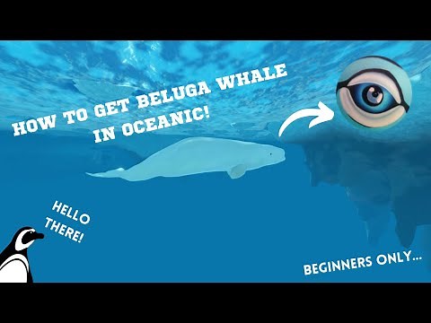 How to get the new Beluga Whale! -Oceanic Roblox- BADGE ONLY