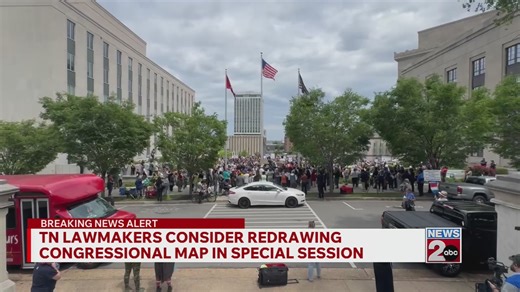 TN lawmakers consider redrawing congressional map