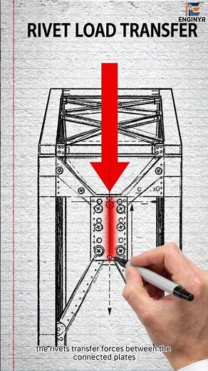 Riveted Connections in Bridge Girders – Explained #structuralengineering #2026