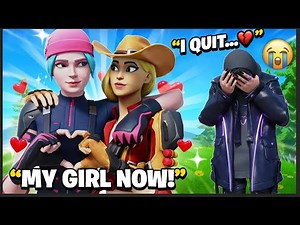 HIS FORTNITE CRUSH BECAME MY GIRL 😳 (FUNNY / SUS MOMENTS)