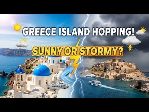 Greece Island Hopping: Athens & Santorini Weather-Sunny or Stormy?