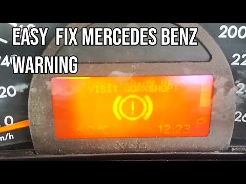 QUICK & EASY FIX Brake Lining Wear Visit Workshop