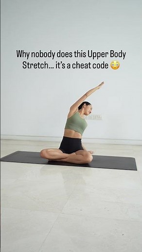 Why nobody does this Upper Body Stretch… it’s a cheat code 😳#Stretching #workout #MIZI
