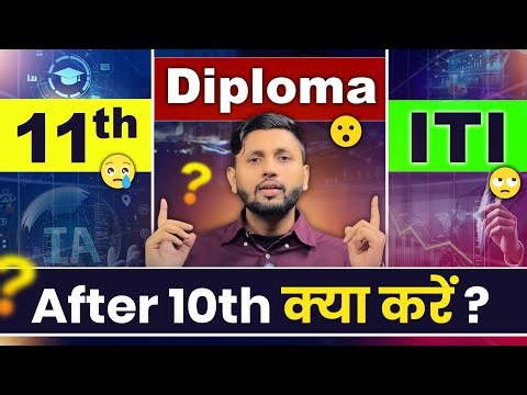 After 10th : Diploma vs ITI vs 11th 🔥| Which Is Best? (Full Guide 2026) | 10th Ke Baad Kya Karein?