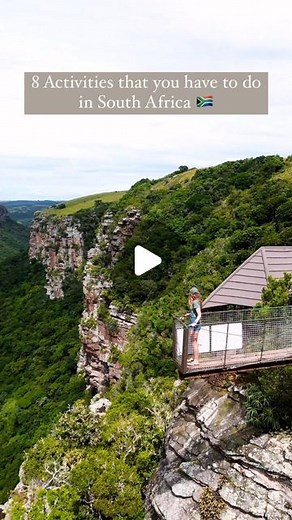 Iana Strydom on Instagram: "8 Activities that you have to do in South Africa  1. Walk on the suspension bridge at Lake Eland. 2. Go sandboarding with your family. 3. Swim in a plunge pool. 4. Hike the Drakensberg in the snow. 5. Go on a Scootour. 6. Visit a lake and take your kayak and SUP along. 7. Hike to the Wolfberg arch. 8. Go air gliding."