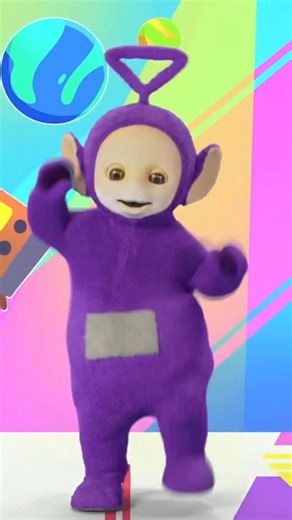 Eh-Oh! 🌈 Sunday night’s forecast - 100% chance of DANCING!! @badbunnypr Video: All four Teletubbies dance together #SuperBowl #Teletubbies | Teletubbies