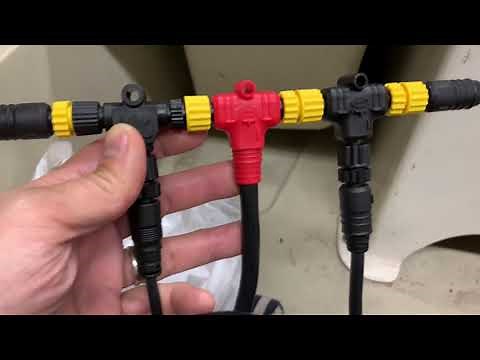 Easy DIY NMEA 2000 installation using Lowrance interface cable for Yamaha F90 F115 outboard