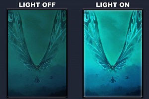 LED Backlit Poster Frame Godzilla Mothra Scene Wall Art Home Theater Decor Fan Gift Room Display Kaiju Movie Print - Etsy