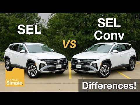 2025 Hyundai Tucson SEL vs SEL Convenience | Side by Side Trim Comparison!
