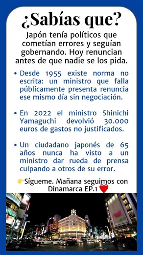 JAPÓN: Políticos RENUNCIAN Antes que Nadie lo Pida 🇯🇵 #Shorts #Japón