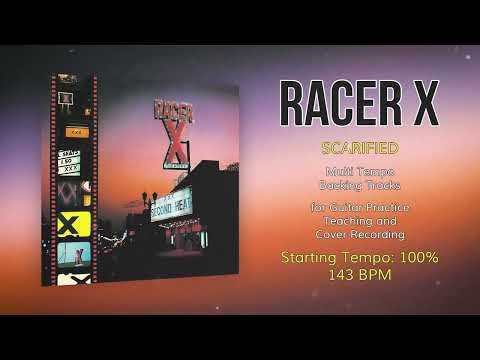 RACER X - Scarified - 100% Tempo (143 BPM) Backing Track
