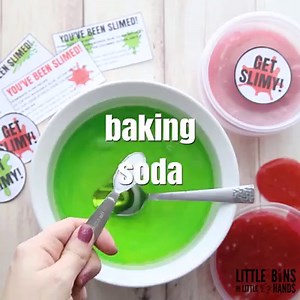 12K views · 68 reactions | Learn how to make the quickest, awesomest, easiest slime EVER! We also have a bunch of FREE printable slime labels to use for giving out homemade slime. Great for Valentine's Day and all year round. Get Slimy! | Little Bins for Little Hands | Facebook