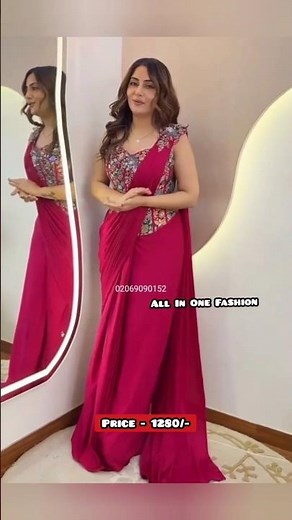 Latest Ready to Wear Saree Designs 💃 | Stylish Saree Look 2025 | Easy Draping Saree Trends