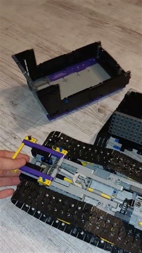 Day on construction site #23 crawler dump truck & 8436 mods #lego #technic #moc