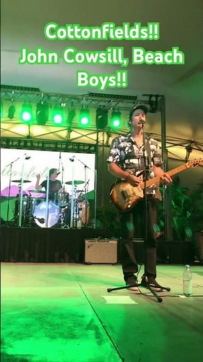 The Beach Boys.. Cottonfields..John Cowsill lead vocal .. 2018