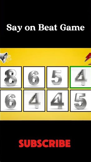 Say on Beat Game That Builds Speed and Focus