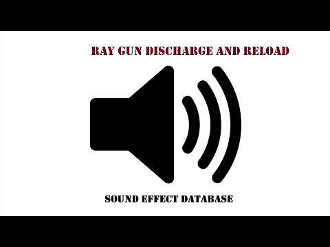 Ray Gun Discharge And Reload Sound Effect