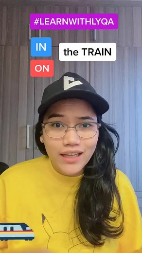 Prepositions: In vs. On the Train | Learn with Lyqa