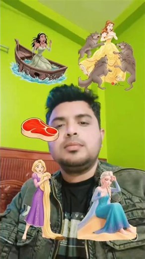 Give water to the Princess! 👸💧 #Shorts #DisneyPrincess #Challenge