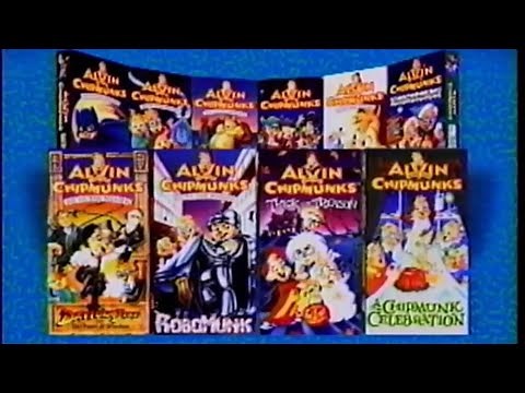 Alvin and the Chipmunks vhs promos 1994