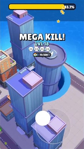 The perfect swallow ✨ #holeio #shorts #gaming