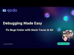 Debugging Made Easy: Fix Bugs Faster with Stack Traces & AI | Qodo