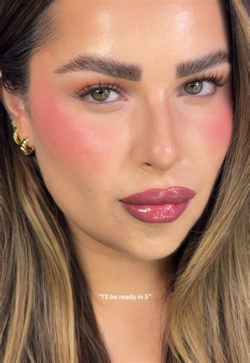 5 min makeup hack 🤭 wearing @Kosas extra bright in magic, @Tower 28 Beauty concealer in DTLA, @Rare Beauty contour in solace, @Huda Beauty blush in strawberry cream, @Wonderskin Beauty lip stain in whimsical, and @Clarins USA lip perfector in 07 #makeuphack #makeuptutorials #contouring #makeupideas #makeuptutorial