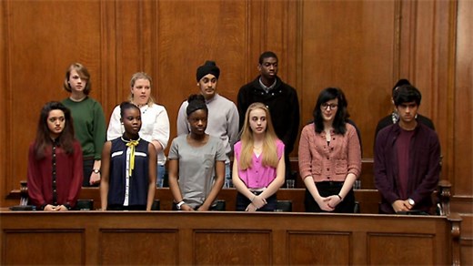 Mock criminal trial at the Old Bailey - verdict and sentencing (pt 6/6)