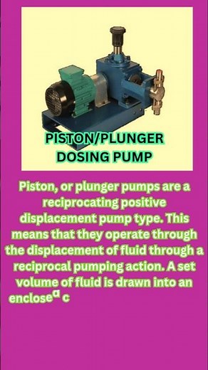 Type of dosing pumps