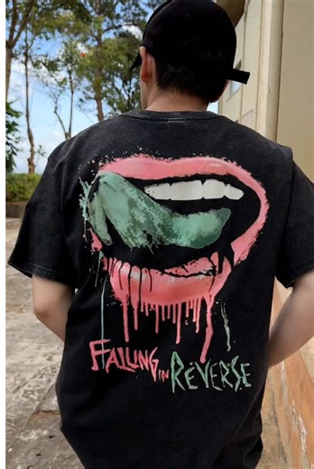 Falling In Reverse Shirt - Rock Band Shirt 🔥🔥🔥 #fallinginreverse #musicrock #graphictee #hoodie
