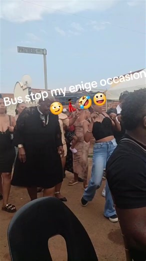 Fun Moments at the Bus Stop: A Joyful Encounter