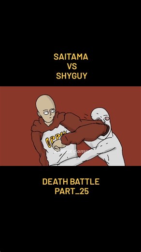 Legendary_Anime on Instagram: "Saitama vs shyGuy Death Battle Part_25 #saitama #shyguy #goku #anime"