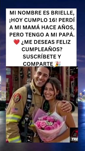 Brielle cumple 16 hoy 🎉❤️ ¡Deséale un feliz cumpleaños!