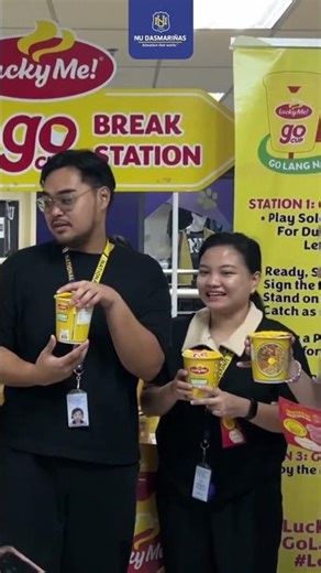 Lucky Me GoCup! at NU Dasmariñas