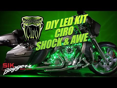 Ciro Shock & Awe 2.0 LED Motorcycle Accent Lights Install Review