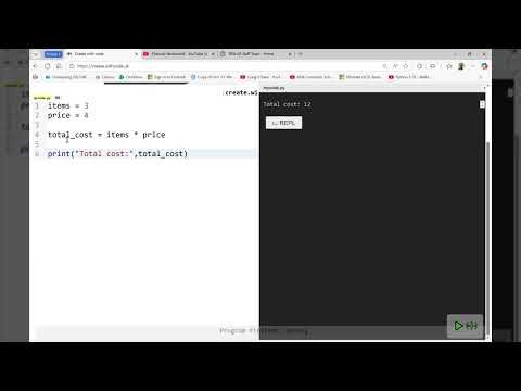 Live Python Demo: Understanding Variables in Real Time (GCSE Practice)