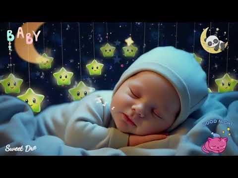 Baby Sleep Music 💤 Mozart & Brahms Lullabies | Gentle Music to Overcome Baby Insomnia 🌙
