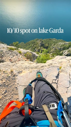 Luca from Lucca | Via Ferrata Fausto Susatti – Cima Capi: Un percorso panoramico sopra il Lago di Garda, con circa 400–600 m di dislivello e 4 ore di... | Instagram
