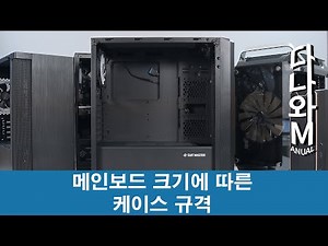 PC case specifications according to motherboard size [Danawa M]