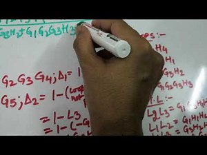 Understanding Masons Gain Formula in Signal Flow Graphs.