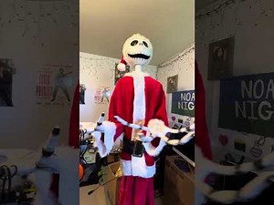 Gemmy life sized animated Santa jack