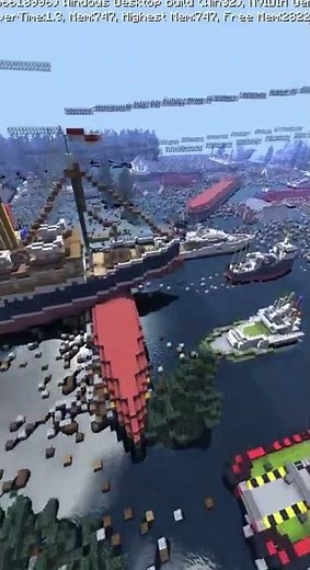 This Tsunami in Minecraft is Incredible