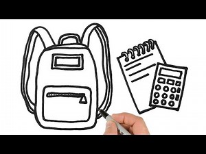 How to Draw School Supplies | Back to School Drawings