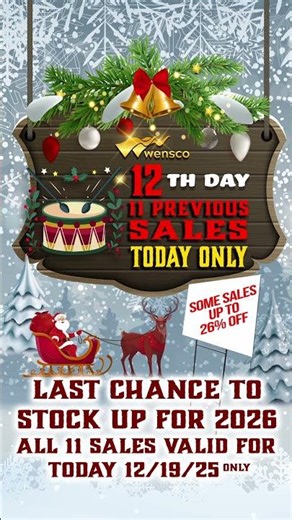 Merry Trust Fall | Wensco 12 Days of Christmas 2025 Day 12