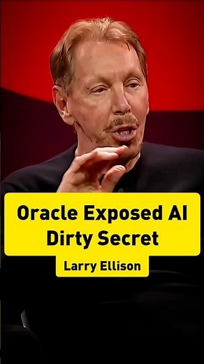 Why Larry Ellison Thinks Public Al Models Are Worthless